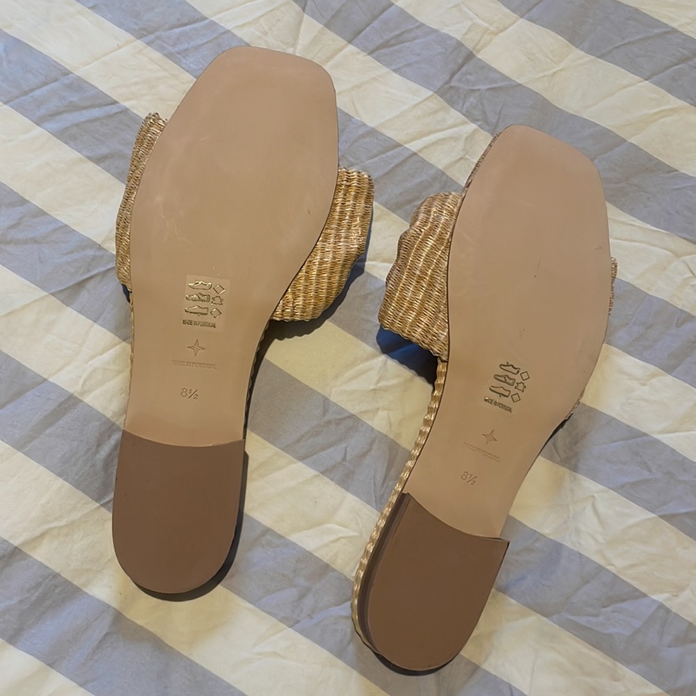 Tuckernuck Tan Woven Sandals - Picture 2 of 2